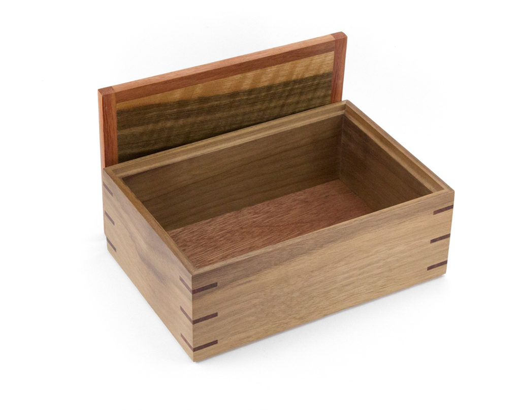 Black Walnut, Jarrah & Queensland Walnut Keepsake Box – Warawood Shed ...